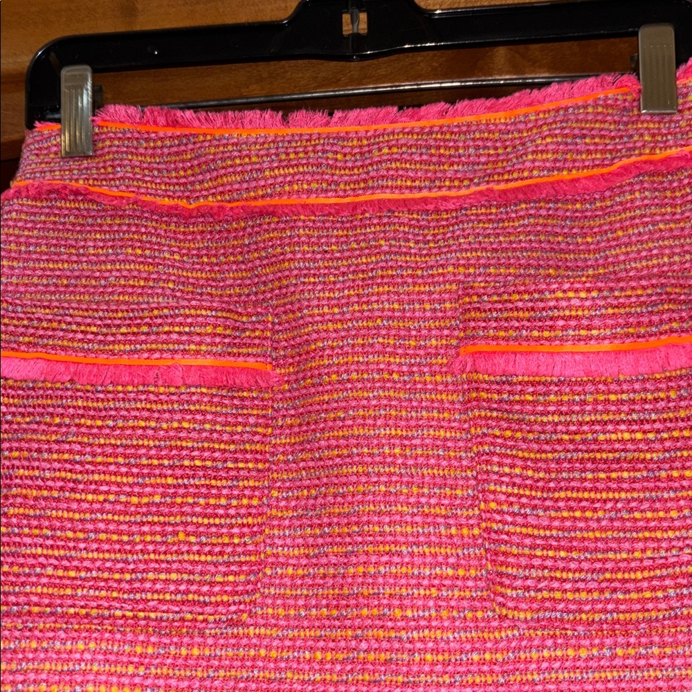 J. Crew Bright Pink A-Line Skirt
